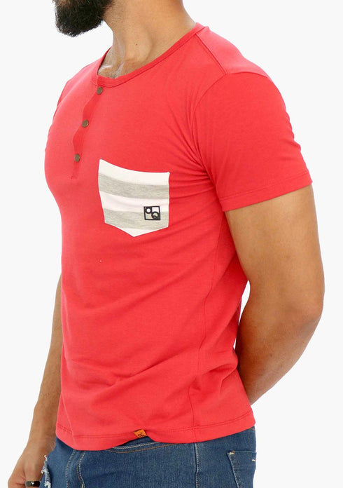 Men's AQ Athletic Fit Crew Neck Short Sleeve T-Shirt